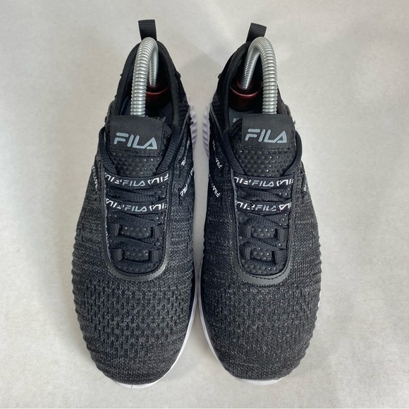 Fila Memory Foam Realm Speed Black Running Shoes Sneakers; Women’s Sz 7 Like NEW - Picture 7 of 14